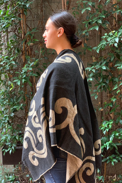 Kowhaiwhai Blanket Shawl